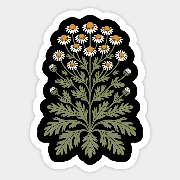 Chamomile Sticker by CreativeSage